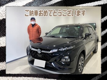 フロンクスのご納車おめでとうございます！